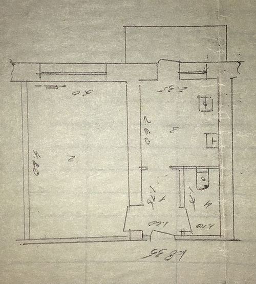 1-комнатная квартира, 24 м²