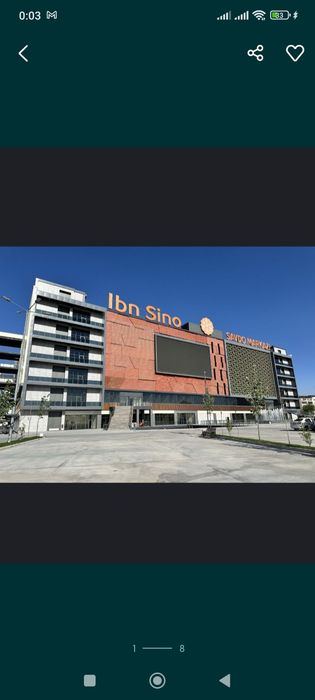 ibn sino savdo markazida tayor kadastrli dokon sotiladi 18 kv