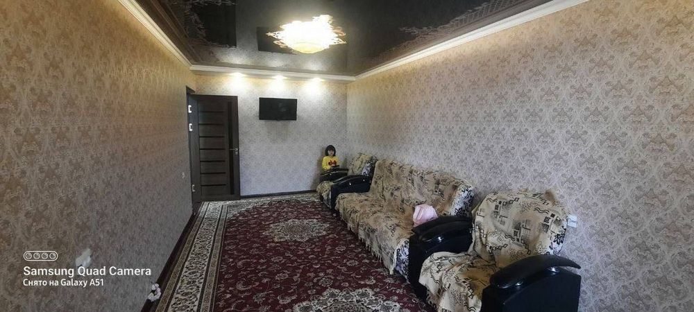 3-room apartment, 82 m², Almalyk, for rent