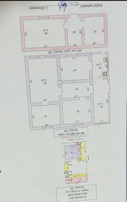 7-xonali uy, 600 m²