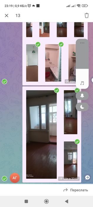 2-комнатная квартира, 47 м², Ангрен, на продажу