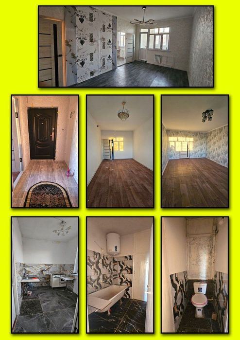 3-комнатная квартира, 60 м²