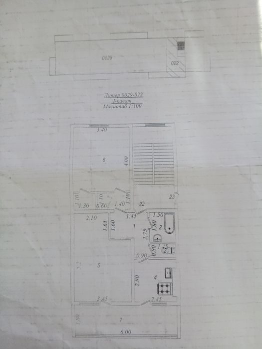 2-комнатный дом, 48.06 м², Ангрен, на продажу