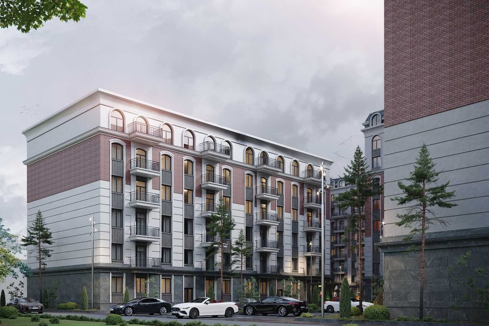 1-комнатная квартира, 36.9 м², Янгиюль, на продажу
