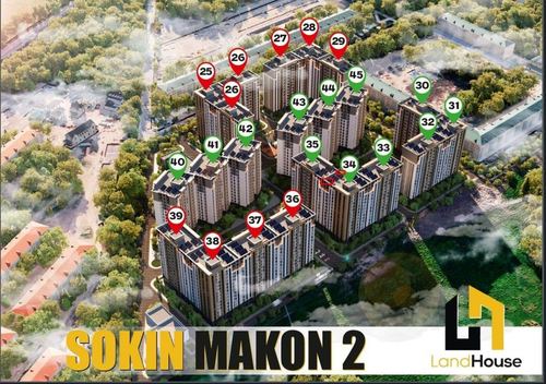 3-xonali kvartira, 78.4 m²