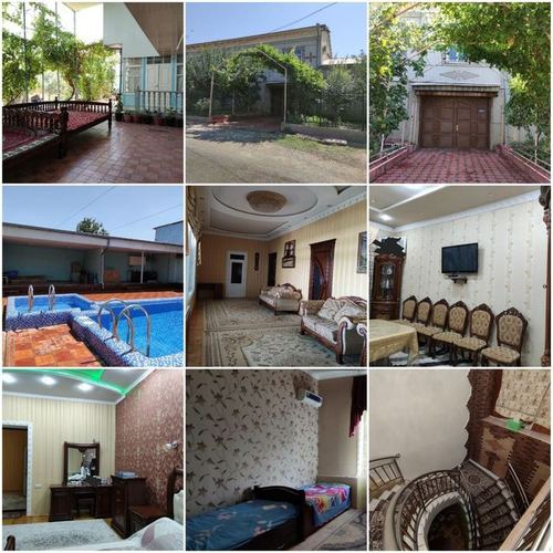 8-xonali dacha, 1000 m²