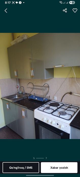 3-xonali kvartira, 90 m²