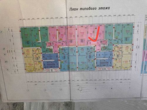 3-комнатная квартира, 65 м²