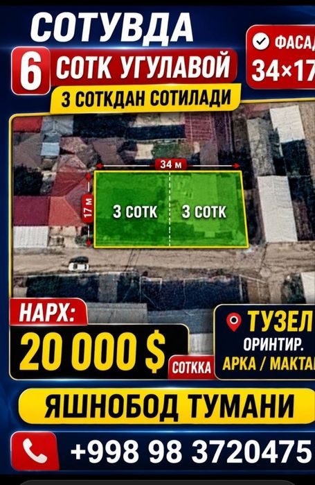 Прадажа земля тузел