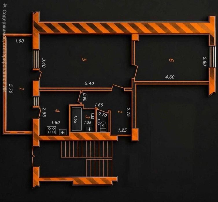 2-комнатная квартира, 55 м², Ташкент, Мирзо-Улугбекский район, на продажу