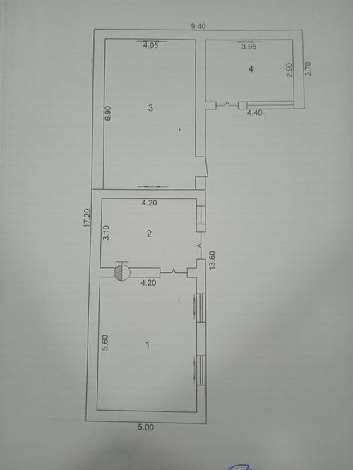 4-xonali uy, 76 m²