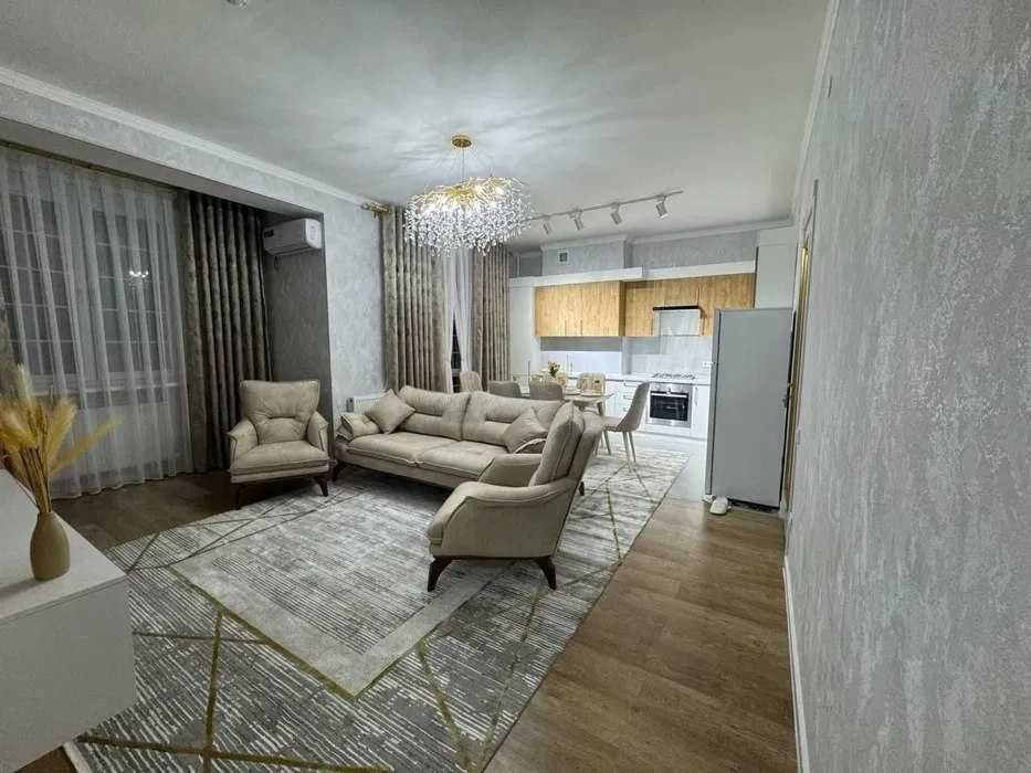 2-комнатная квартира, 56 м², Ташкент, Мирабадский район, в аренду