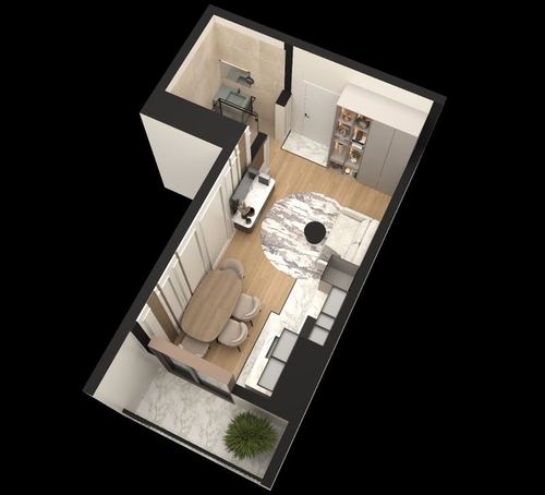 1-комнатная квартира, 28 м²