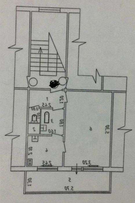 1-комнатная квартира, 38 м²