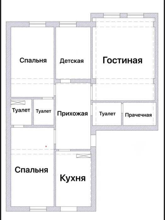4-room apartment, 150 m², Tashkent, Shaykhantakhur District, for sale