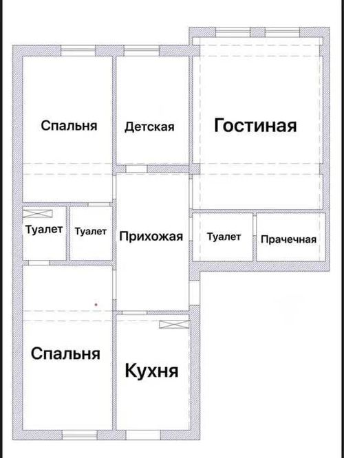 4-room apartment, 150 m²