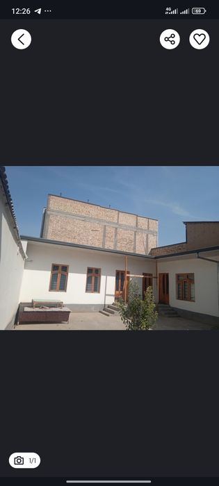 3-xonali kvartira, 3 m²