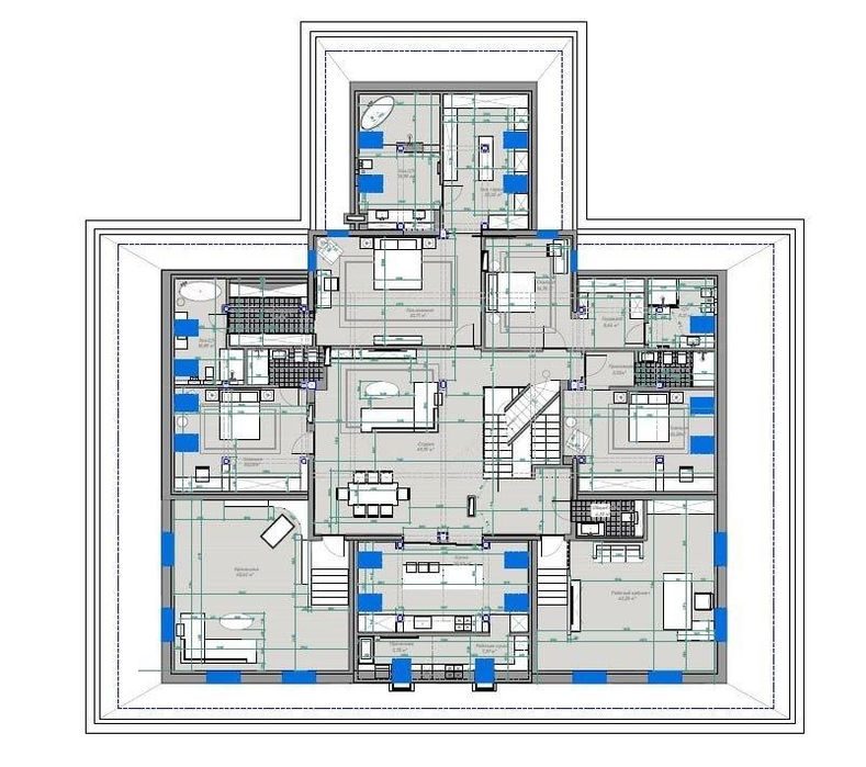 5-комнатная квартира, 522.38 м², Ташкент, Юнусабадский район, на продажу