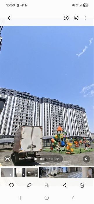 1-комнатная квартира, 33 м², Ташкент, Яккасарайский район, на продажу