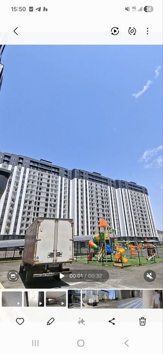1-комнатная квартира, 33 м²