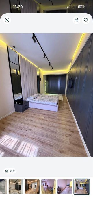 3-xonali kvartira, 100 m²