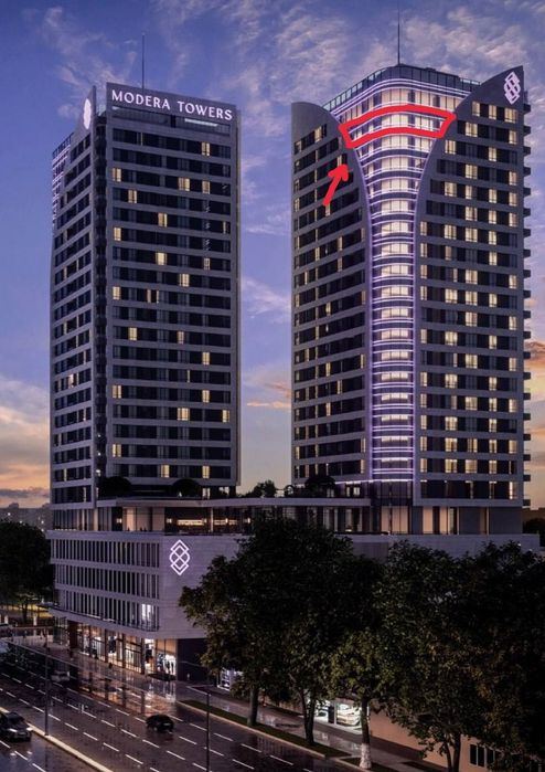 3-xonali kvartira, 95 m²