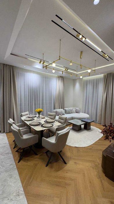 4-xonali kvartira, 104 m²