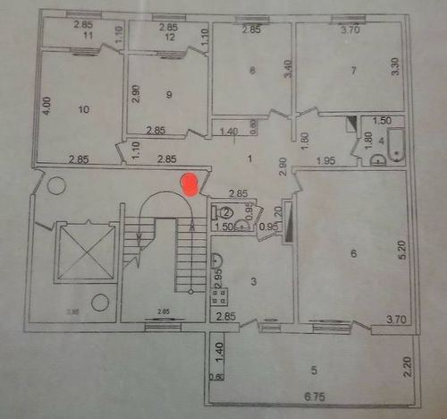 5-xonali kvartira, 110 m²