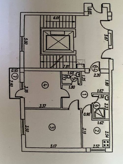 2-room apartment, 54 m²