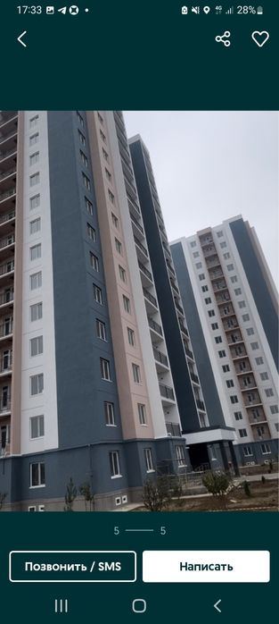 3-xonali kvartira, 70 m²