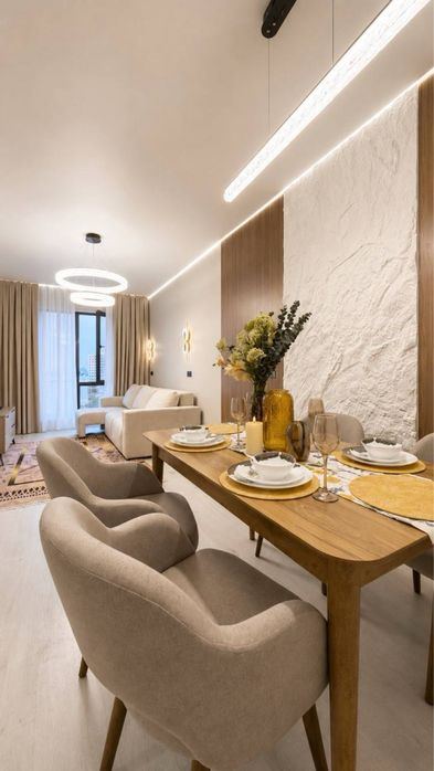 2-xonali kvartira, 65 m²