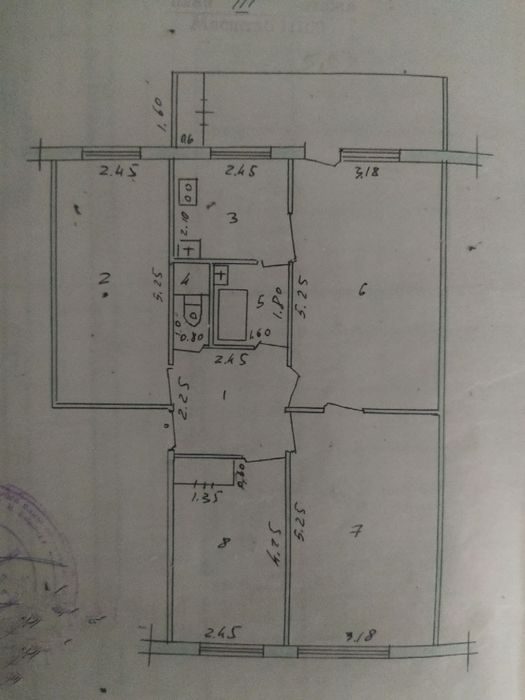 4-xonali kvartira, 80 m², Toshkent, Mirzo Ulug‘bek tumani, sotuvga