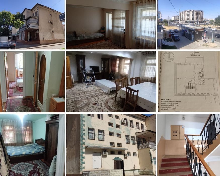 3-комнатная квартира, 110 м², Ташкент, Сергелийский район, на продажу