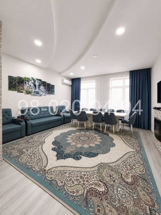 4-xonali kvartira, 124 m², Toshkent, Yunusobod tumani, sotuvga