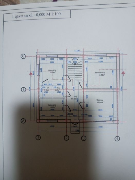 6-xonali uy, 110 m², Toshkent, Sergeli tumani, sotuvga