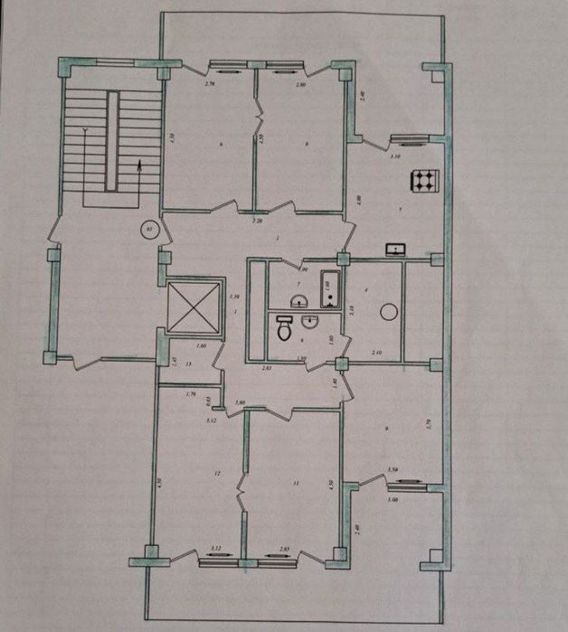 5-room apartment, 180 m², Tashkent, Shaykhantakhur District, for sale