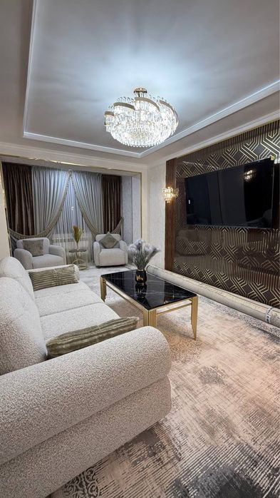 3-xonali kvartira, 80 m²