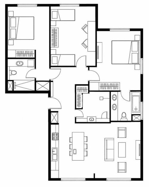 4-комнатная квартира, 105 м²