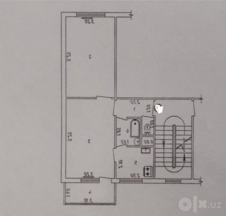2-room apartment, 53 m², Tashkent, Mirzo Ulugbek District, for sale
