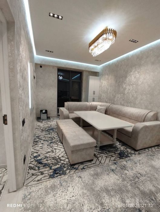 2-комнатная квартира, 54 м², Самарканд, в аренду