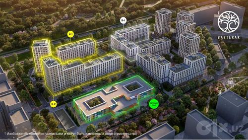 2-room apartment, 62 m²