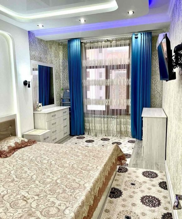 2-комнатная квартира, 65 м², Ташкент, Чиланзарский район, в аренду