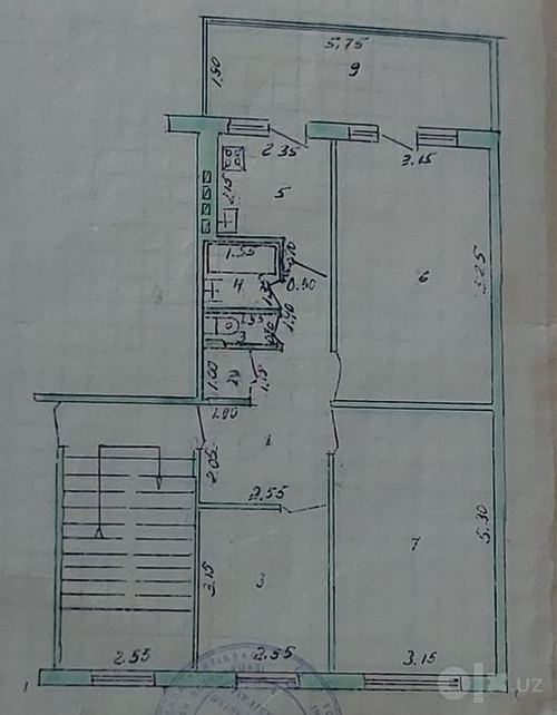 3-room apartment, 70 m²