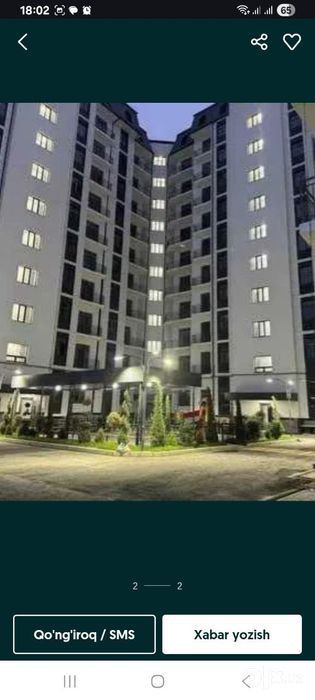 2-room apartment, 54 m²
