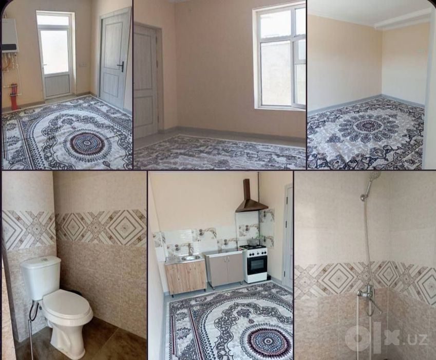 2-комнатная квартира, 60 м², Ташкент, Сергелийский район, в аренду