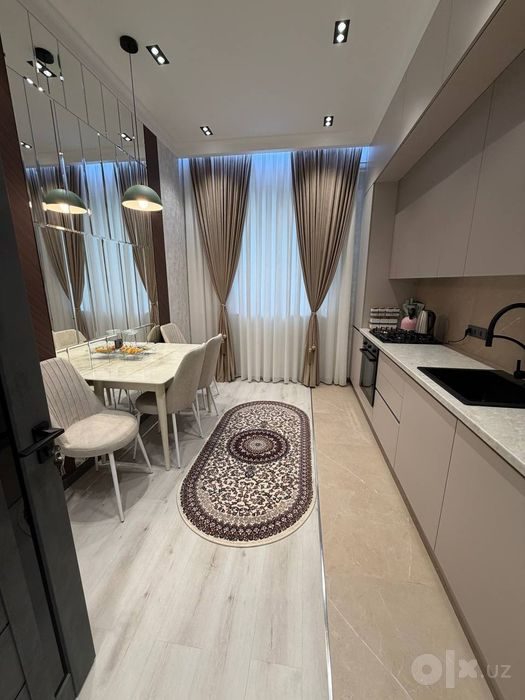 2-комнатная квартира, 65 м², Ташкент, Чиланзарский район, в аренду