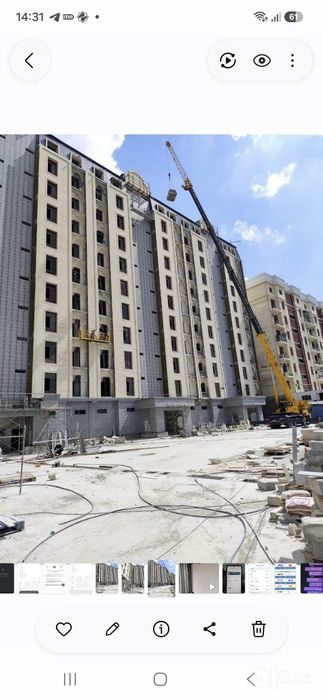 4-комнатная квартира, 87 м², Ташкент, Яшнабадский район, на продажу