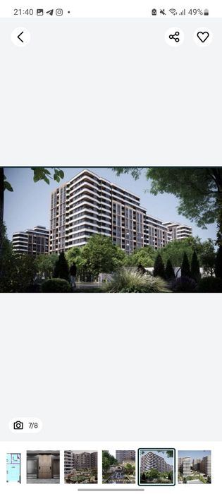 2-комнатная квартира, 66.4 м²