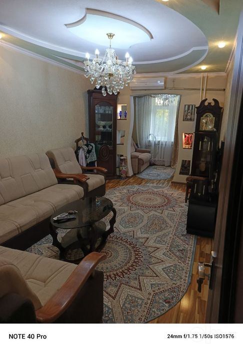 2-xonali kvartira, 60 m²