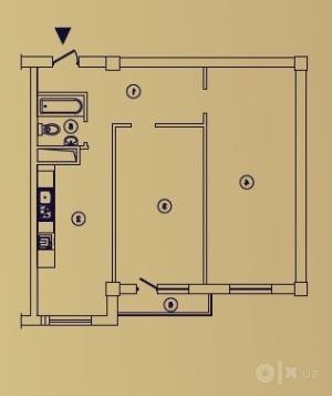 2-комнатная квартира, 80 м²